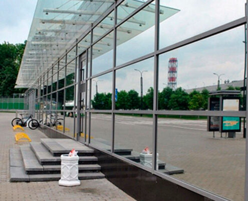 Тонировка витрин